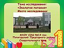 Экология питания