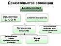 Доказательства эволюции