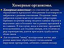 Химерные организмы