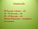 Оцени себя