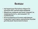 Выводы