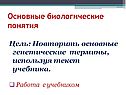 Основные генетические термины