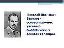 Николай Иванович Вавилов