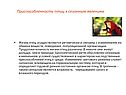 Приспособленность птиц к сезонным явлениям