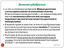 Зеленое удобрение