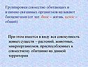 Группировки совместно обитающих и взаимно связанных организмов