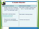 Стадия «Вызов»