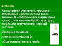 Витамин D. Кальциферол участвует в процессе образования и роста