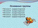 Основные группы