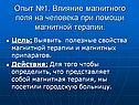 Опыт №1