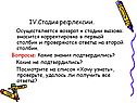 Стадия рефлексии