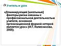 Доминирующие [школьные] факторы риска