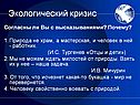 Экологический кризис