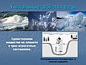 Уникальные свойства воды