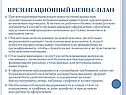 Презентационный бизнес-план