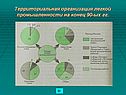 Территориальная организация легкой промышленности на конец 90-ых гг