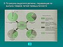 3. По рисунку выделите регионы, лидирующие по выпуску товаров легкой