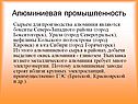 Алюминиевая промышленность