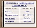 Какая система самая выгодная для населения