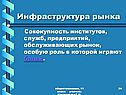 Инфраструктура рынка