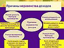 Причины неравенства доходов