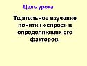 Тщательное изучение понятия «спрос»