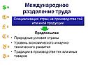 Международное разделение труда