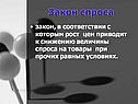 Закон спроса