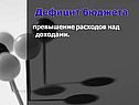 Дефицит бюджета