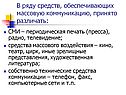 СМИ – периодическая печать