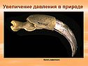 Увеличение давления в природе