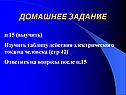 Домашнее задание