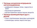 Частицы находятся в непрерывном хаотичном движении диффузия в твердых
