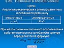 Резонанс в электрической цепи