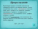 Процесс на аноде