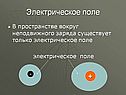Электрическое поле