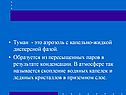 Туман - это аэрозоль с капельно-жидкой дисперсной фазой