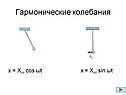 Гармонические колебания