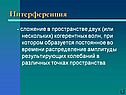 Интерференция