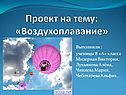 Воздухоплавание