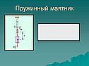 Пружинный маятник