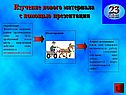 Изучение нового материала с помощью презентации