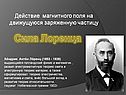 Магнитная сила Лоренца