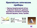 Простейшие оптические приборы