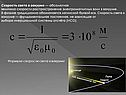 Скорость света в вакууме