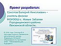 Проект разработал: