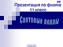 Световые волны