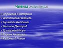 Члены команды