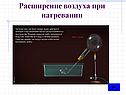 Расширение воздуха при нагревании