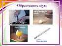 Образование звука